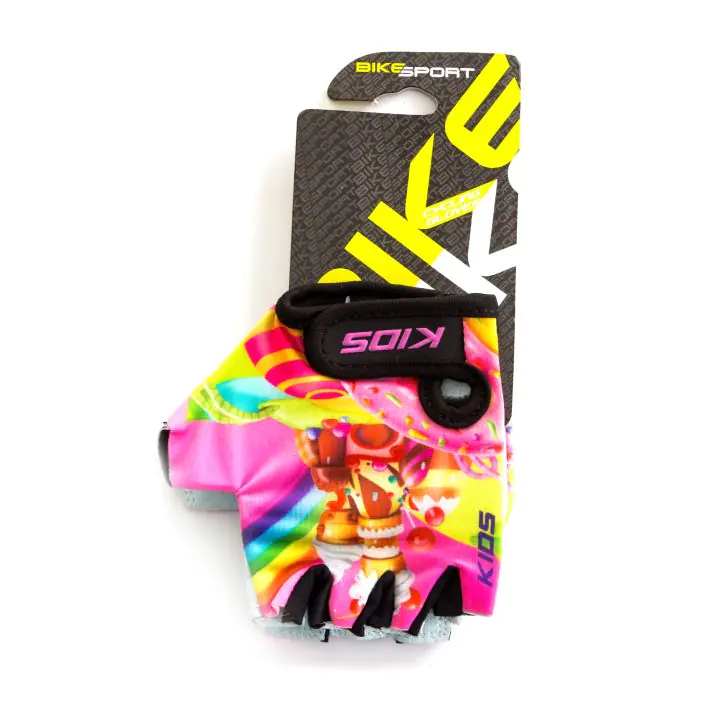 Аксесоар за велосипед Bikesport GLM ръкавици детски RAINBOW GM-103 Дрехи ръкавици детски ръкавици, 26140