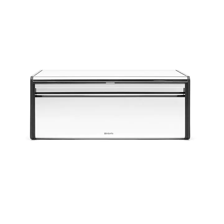 Кутия за хляб Brabantia Fall Front Brilliant Steel / Matt Black, (35940947)