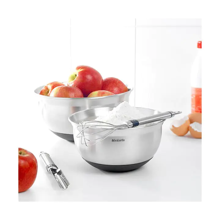 Купа за бъркане Brabantia 1L, Matt Steel / Black, (35940980)