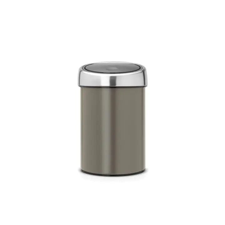 Кош за смет Brabantia Touch Bin 3L, Platinum, (35941001)