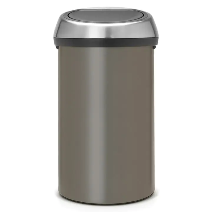 Кош за смет Brabantia Touch Bin 60L, Platinum, (35941006)