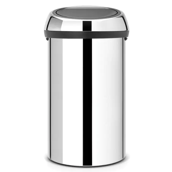 Кош за смет Brabantia Touch Bin 60L, Brilliant Steel, (35941008)