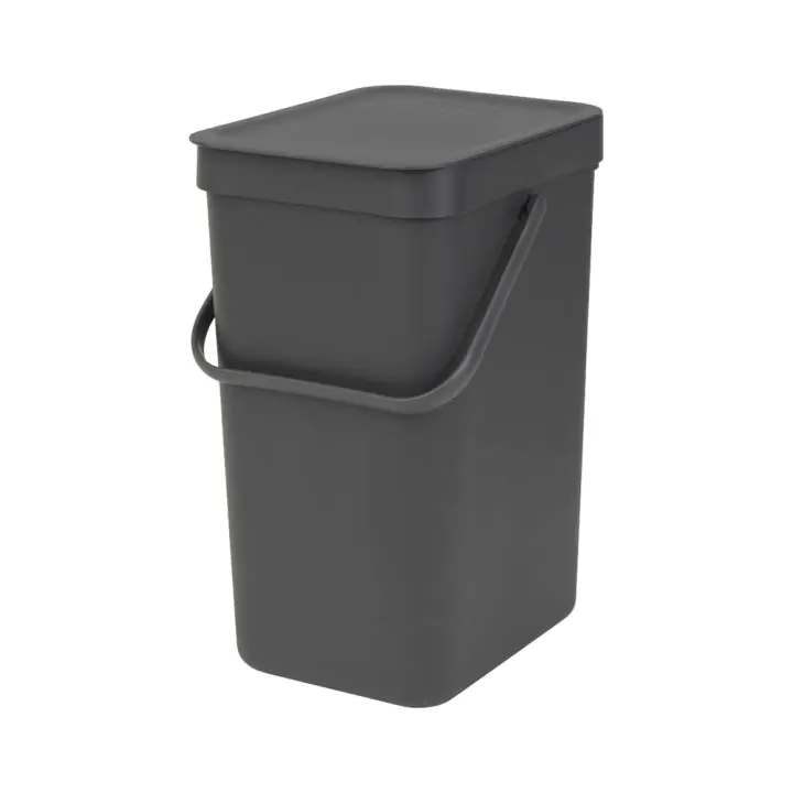 Кош за смет за разделно събиране Brabantia Sort&Go 12L, Grey, (35941022)