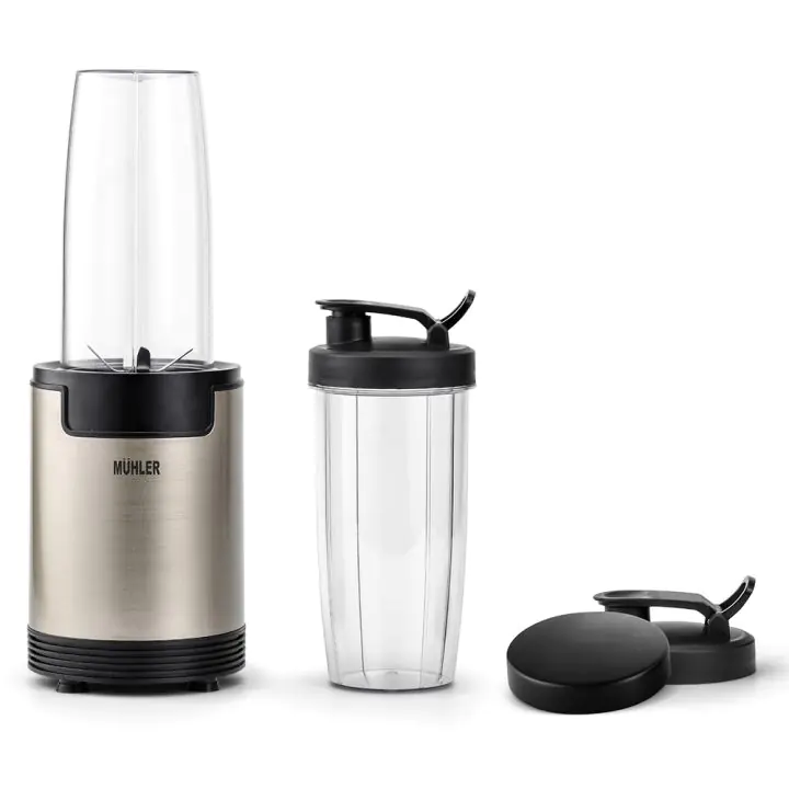 Нутри блендер Muhler MNB-688, 600W, 6 ножа, 2 чаши, Old Gold, (35941040)