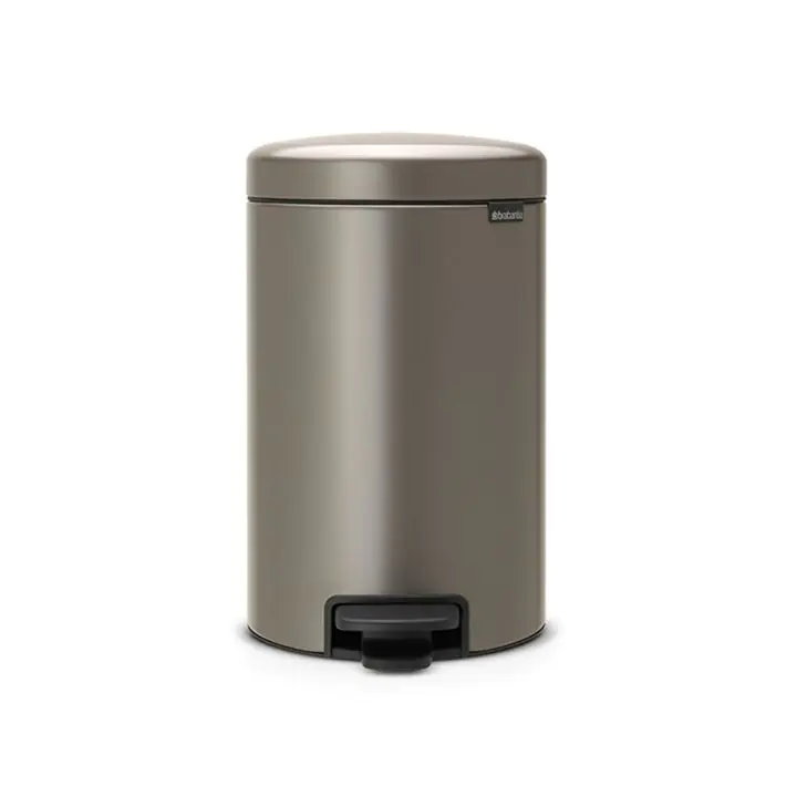 Кош за смет с педал Brabantia NewIcon 12L, Platinum, (35941081)