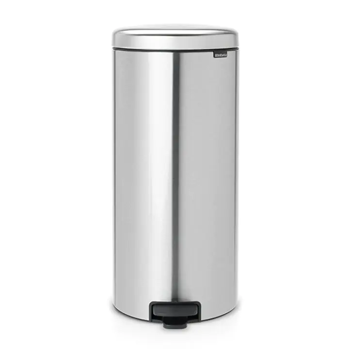 Кош за смет с педал Brabantia NewIcon 30L, Matt Steel Fingerprint Proof, (35941098)