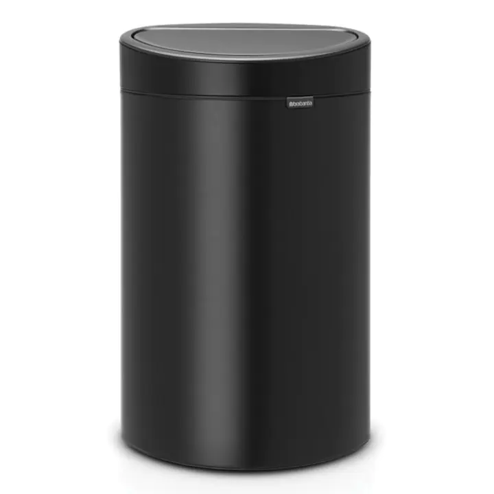 Кош за смет Brabantia Touch Bin New 40L, Matt Black, (35941109)