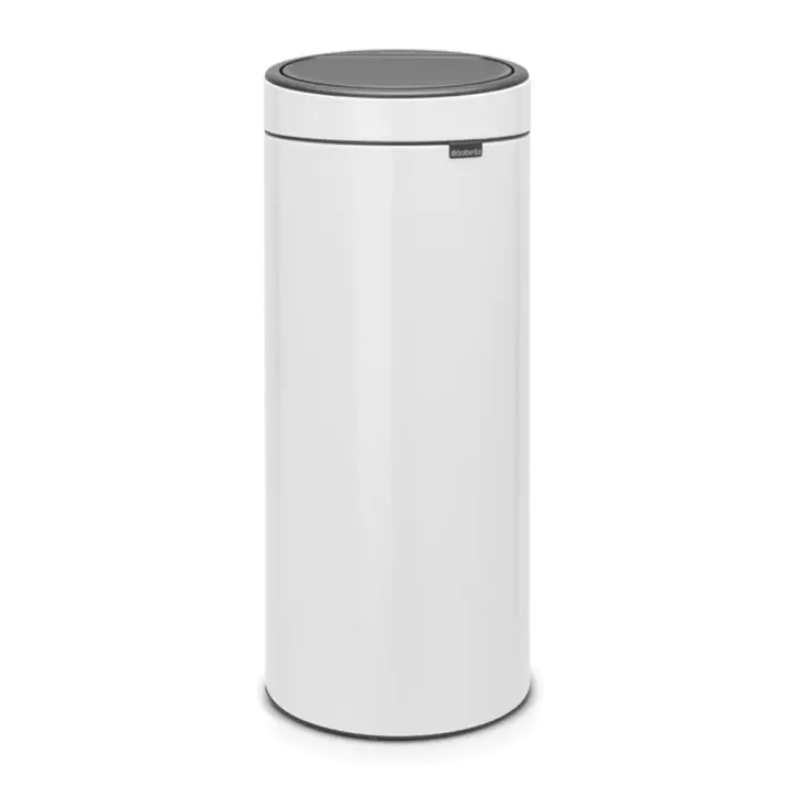 Кош за смет Brabantia Touch Bin New 30L, White, (35941139)