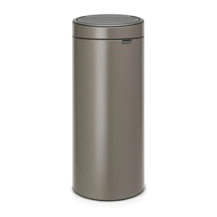 Кош за смет Brabantia Touch Bin New 30L, Platinum, (35941140)