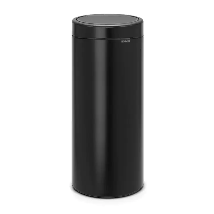 Кош за смет Brabantia Touch Bin New 30L, Matt Black, (35945074)