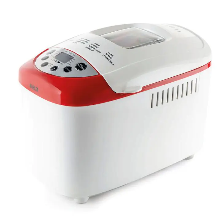 Хлебопекарна Muhler MBM-1502, бял-червен, две бъркалки, (35941221)