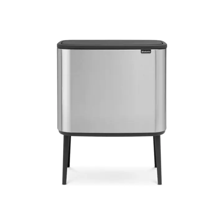 Кош за смет Brabantia Bo Touch 11+23L, Matt Steel Fingerprint Proof, (35941302)