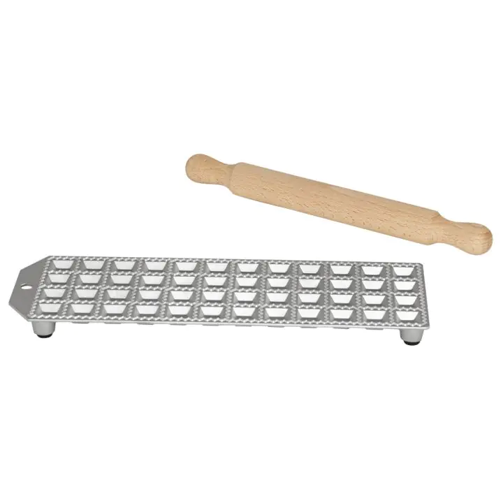 Уред за равиоли Eppicotispai 48 бр. 25х25 mm + точилка, (35941322)