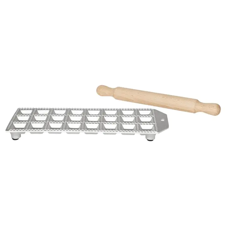 Уред за равиоли Eppicotispai 24 бр. 32х32 mm + точилка, (35941323)