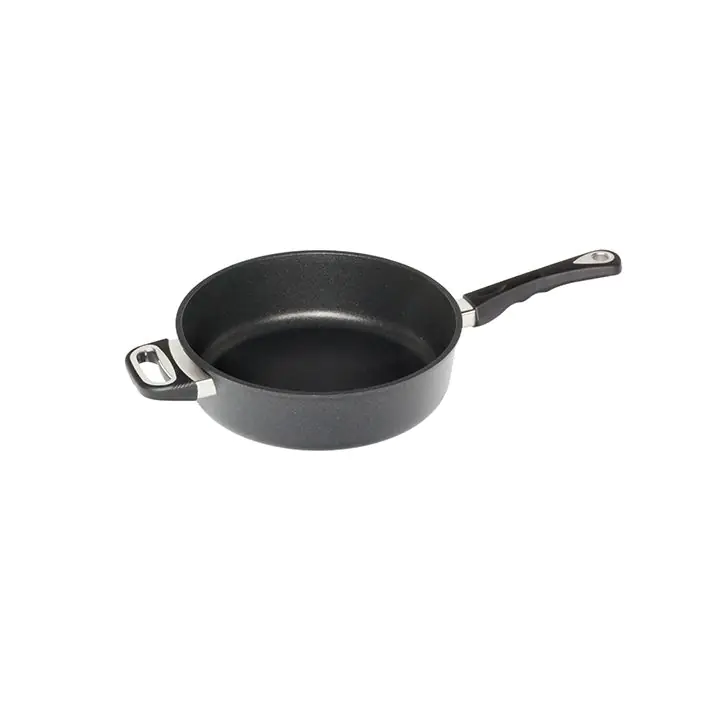 Тиган AMT 28cm, височина 8cm, две дръжки, индукция, (35944943)