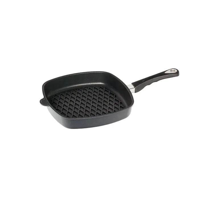Тиган за барбекю AMT 28x28cm, височина 5cm, индукция, (35941371)