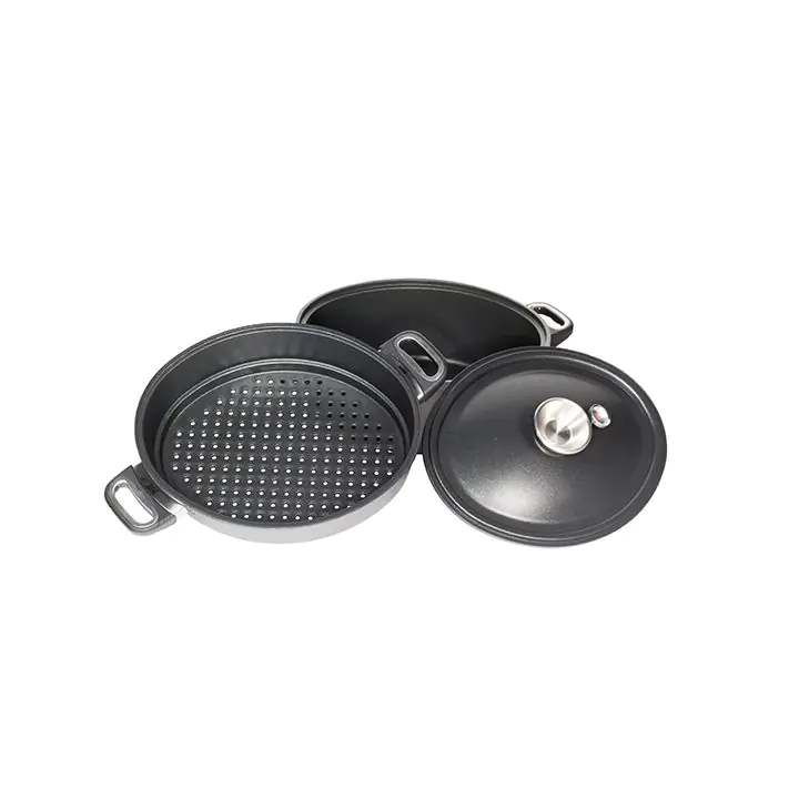 Тенджера AMT 24cm, к-т готвене без вода, 6.3L, (35941406)