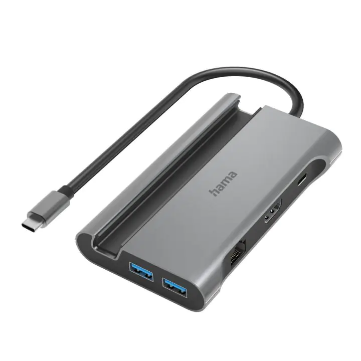 Докинг станция за лаптоп HAMA 'Connect2Mobile V2' USB-C 7 в 1, (35938942)