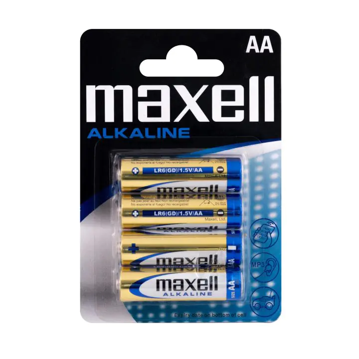 Алкална батерия MAXELL LR-6 /4 бр. в опаковка/ блистер1.5V, (35932518)