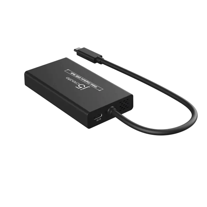 Кепчер j5create JVA01, HDMI - HDMI, USB-C хъб, Черен, (35936680)