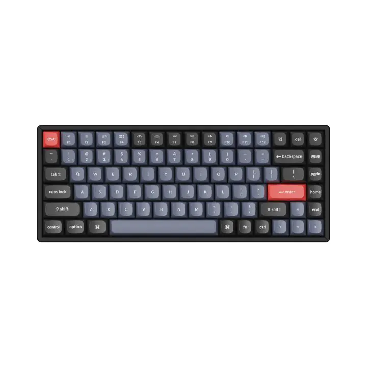 Геймърска механична клавиатура Keychron K2 Pro Hot-Swappable Keychron K Pro Mechanical Blue Switch, RGB Backlight Aluminium Frame, (35935852)