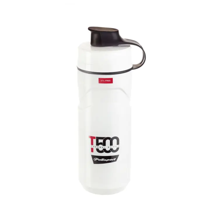 Аксесоар за велосипед Polisport,Thermal bottle T500 ml wh/red Туби за вода, 27982