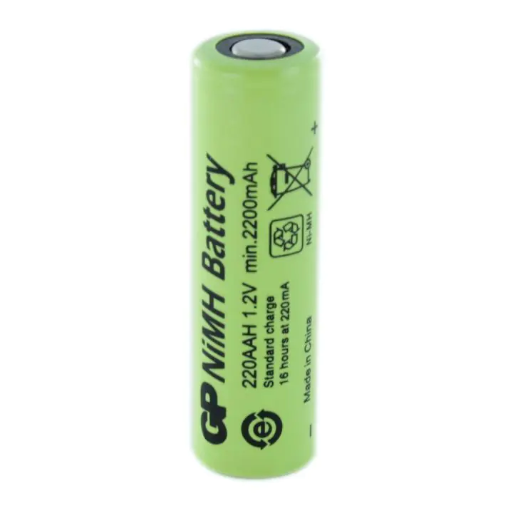 Акумулаторна Батерия R6 AA 220AAH-B 2200mAh NiMH 1 бр. BULK Industrial GP, (35933269)