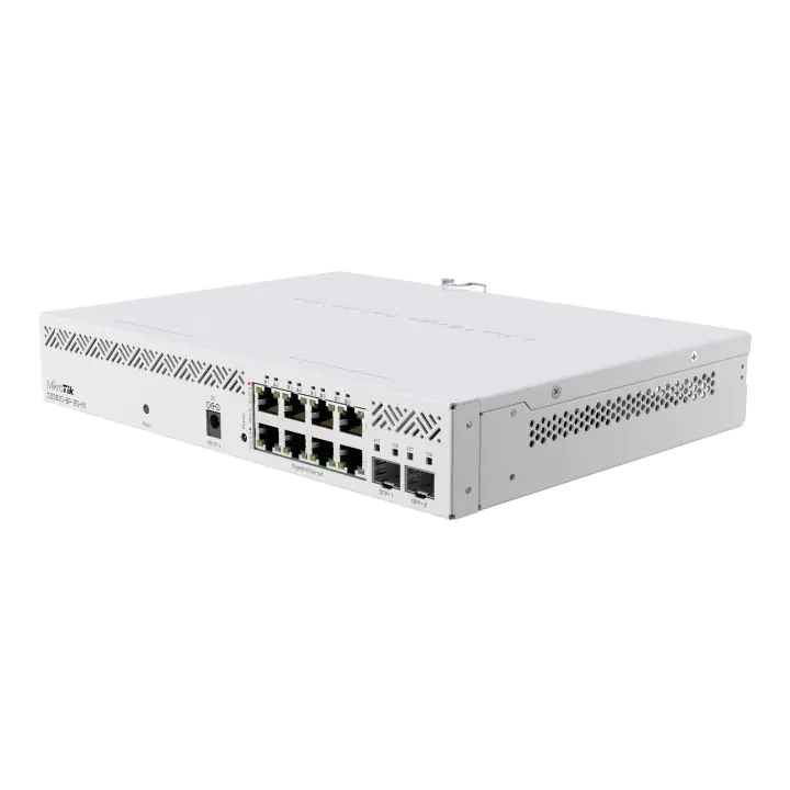 Суич MikroTik CSS610-8P-2S+IN, 8 x Gigabit Ethernet ports, 2 x SFP, (35936549)
