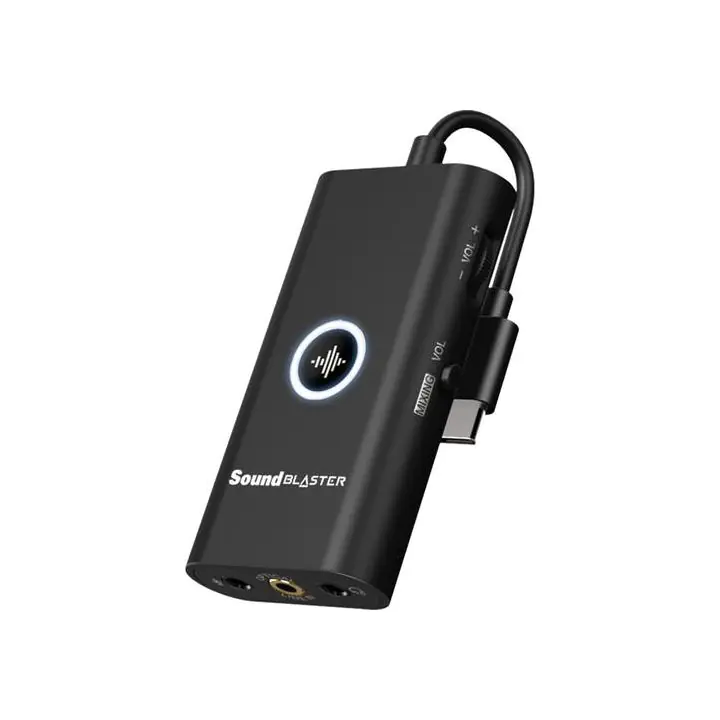 Creative Sound Blaster G3 портативен външен USB-C DAC (Digital-to-Analog Converter), (35939945)