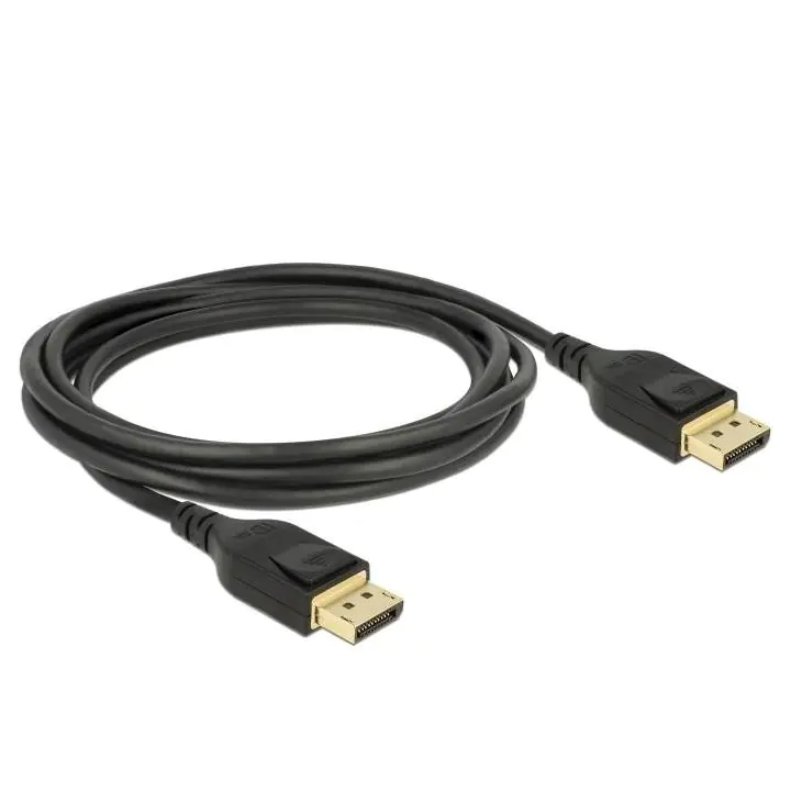 Кабел Delock DisplayPort мъжко - DisplayPort мъжко, 2.0м, 8K 60 Hz, Черен, (35934745)