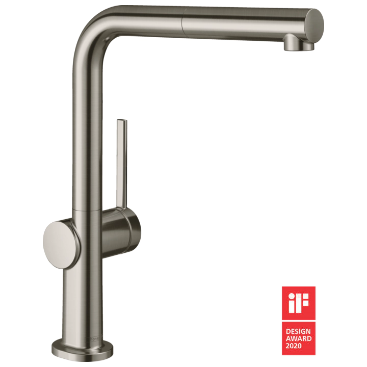 Смесител за кухня Hansgrohe Talis M54-H270 pull-out, steel-optic, (21961)