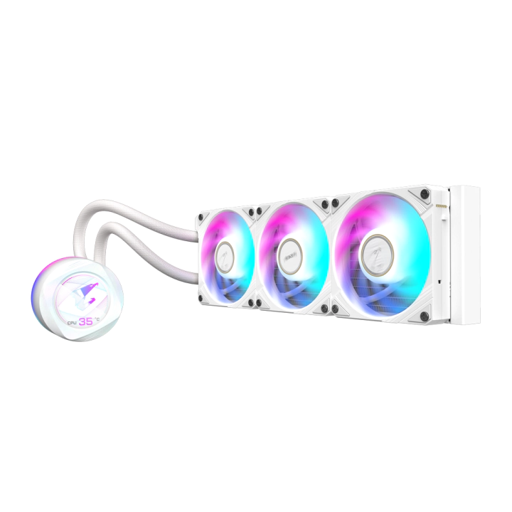 Охладител за процесор Gigabyte AORUS WATERFORCE X II 360 ICE, LCD Display, (35937243)