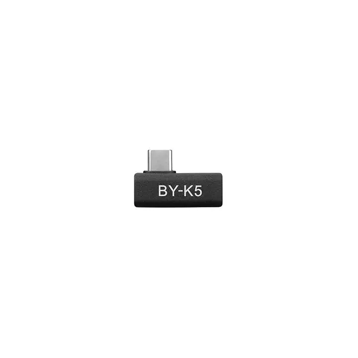 Адаптер BOYA USB-C женско към мъжко, Ъглов, Черен, (35934990)