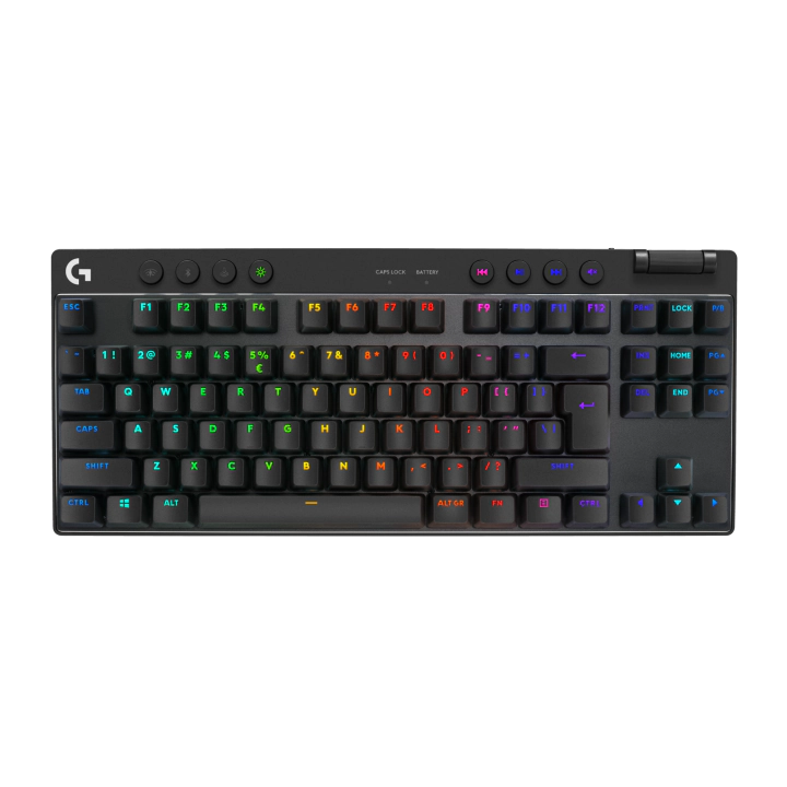 Геймърска механична клавиатура Logitech G Pro X TKL Lightspeed Tactile Switch, (35936611)