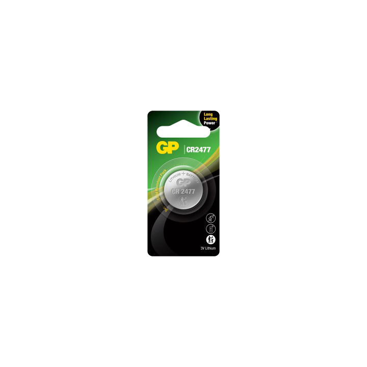 Бутонна батерия литиева GP BATTERIES CR-2477, 3V, (35935432)