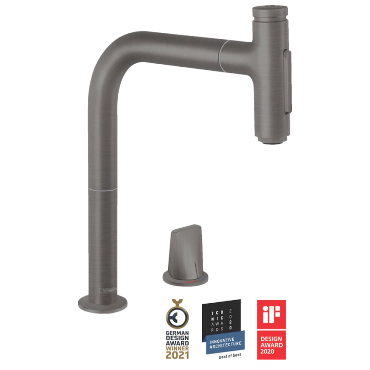 Кухненски смесител Hansgrohe Metris Select M71-H200 BBC, (21997)
