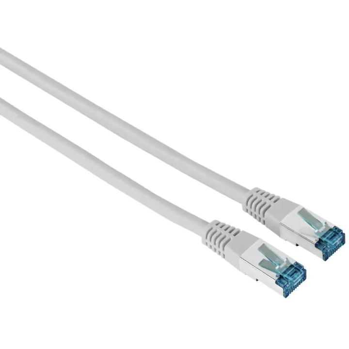 Мрежов пач кабел HAMA F/UTP, CAT 6, RJ-45 - RJ-45, 1Gbit/s, 10.0 m, Сив, Булк, (35934563)