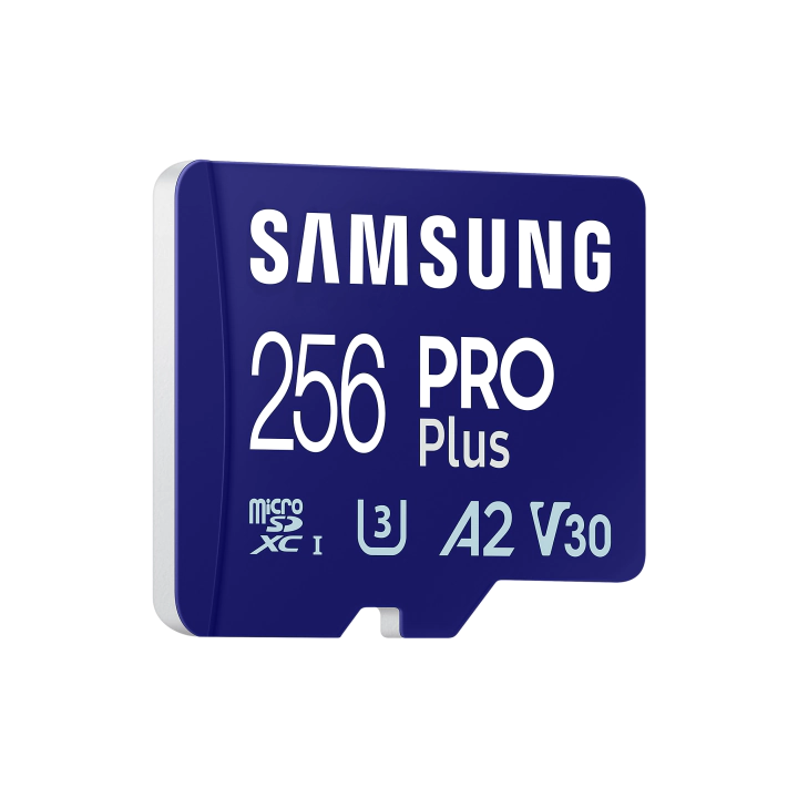 Карта памет Samsung PRO Plus, microSDXC, UHS-I, 256GB, Адаптер, (35937282)