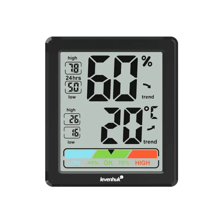 Термохигрометър Levenhuk Wezzer BASE L20, (78884)
