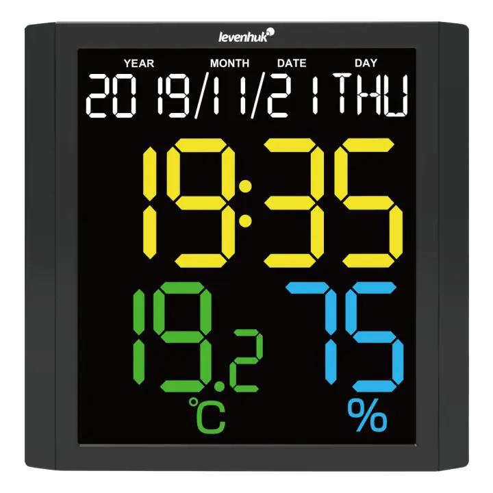 Термохигрометър Levenhuk Wezzer PLUS LP10, (78891)