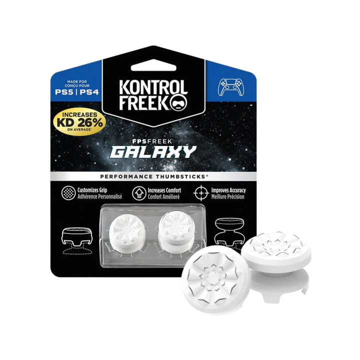 Аксесоар KontrolFreek Performance Thumbsticks FPS Freak Galaxy White, (35936873)