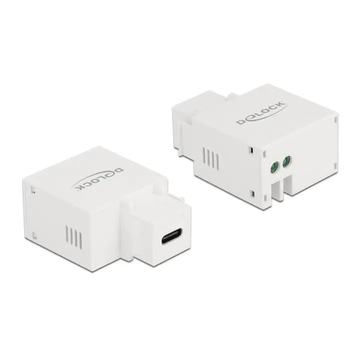 Модул Delock, USB-C порт за зареждане, За монтаж на панел Keystone, (35938504)