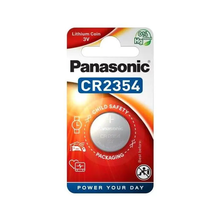 Бутонна батерия литиева PANASONIC CR-2354 3PIN, 1pk блистер, (35938892)