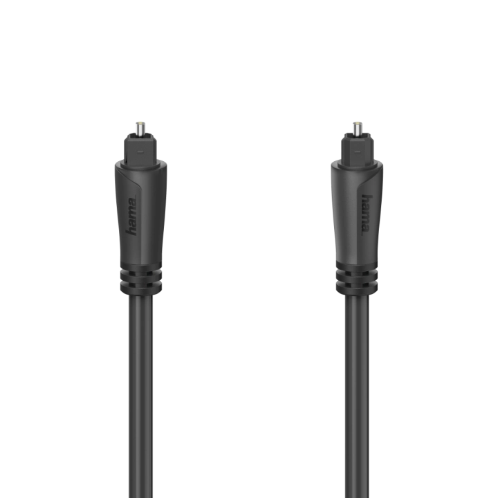 Аудио оптичен кабел Hama ODT plug (Toslink), 1.5 m, Черен, (35934465)