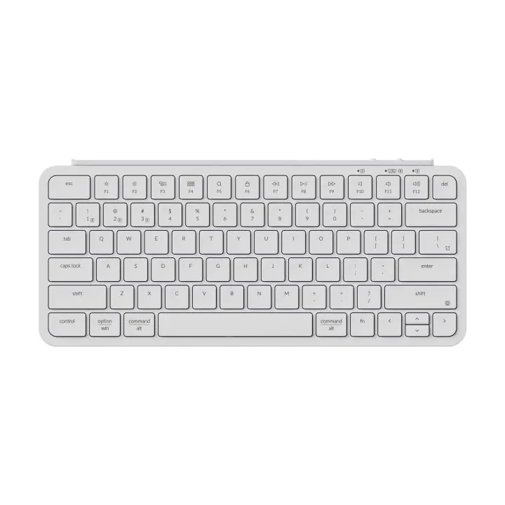 Безжична клавиатура Keychron B1 Pro Ultra-Slim Ivory White, (35938265)