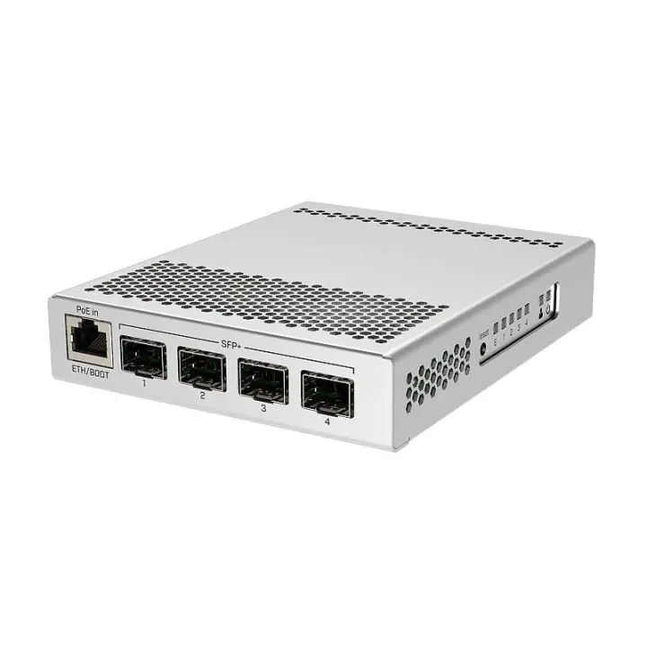 Суич Mikrotik CRS305-1G-4S+IN, 1xGigabit LAN, 4xSFP+ cages, (35934351)