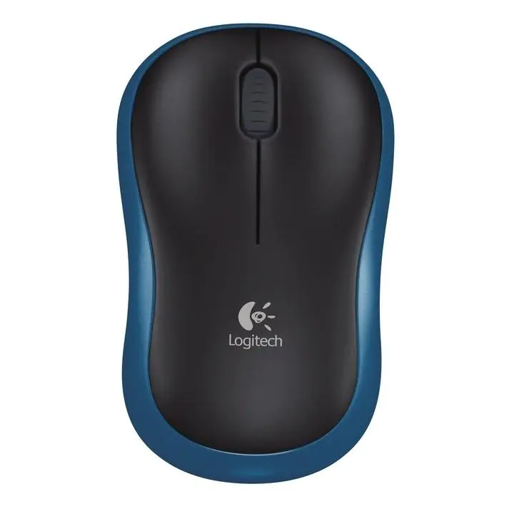 Безжична оптична мишка LOGITECH M185, Синя, USB, (35933124)