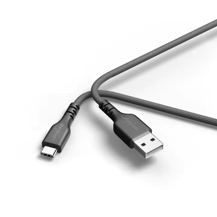 HAMA uRage Кабел USB uFlex, USB-A - USB-C, 2.20 m, черен, (35939164)