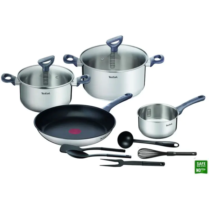 Комплект съдове Tefal Daily Cook G713SB45 11 части, (35931260)