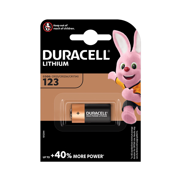 Батерия литиева Фото DURACELL CR-123 3V, (35934538)